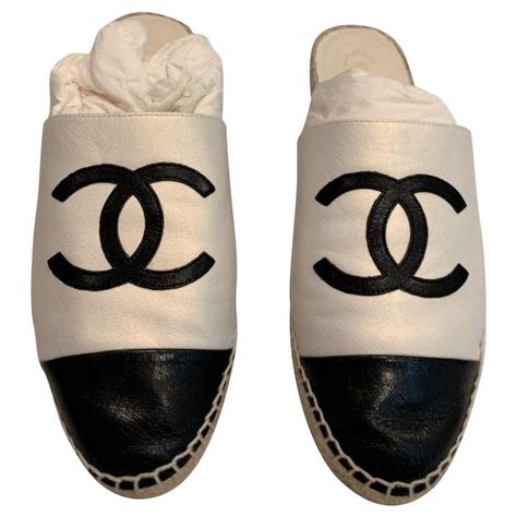 chanel mules 2024|Chanel mules espadrille.